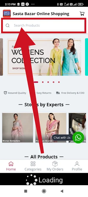 Sasta Bazar Online Shopping Screenshot 0