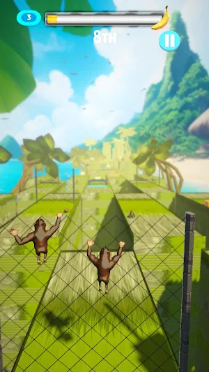 Monkey Parkour Climb Run Kong Screenshot 3