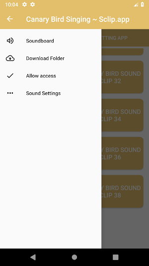 Canary Bird Singing ~ Sclip.app Screenshot 2