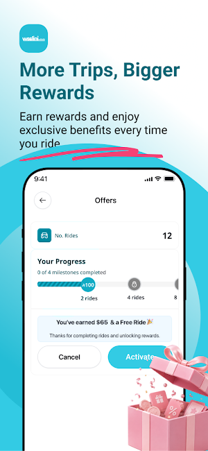 Wsslini Plus: Women Taxi Screenshot 2
