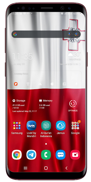 Malta Flag Live Wallpaper Screenshot 2
