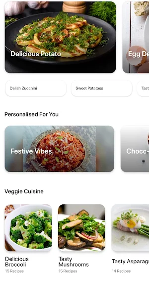 Recipe Generator App Screenshot 0