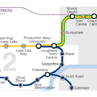 Vancouver SkyTrain Map