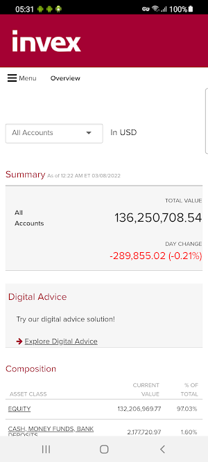 INVEX Access Screenshot 1