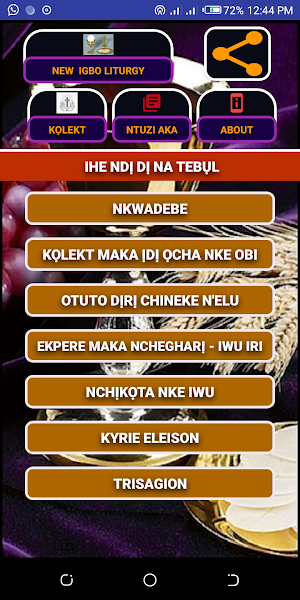 Anglican Igbo Liturgy (offline) Screenshot 1