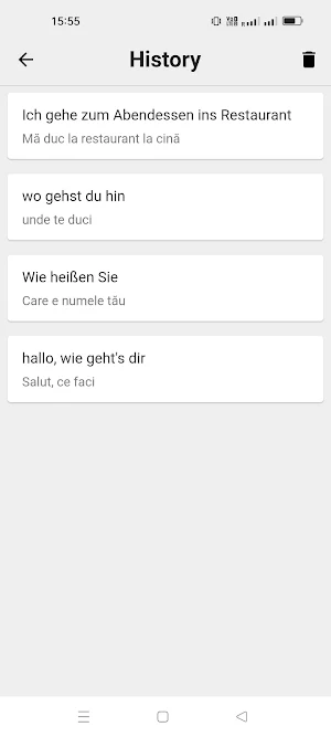 German To Romanian Translator Screenshot 2