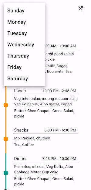 IITJ MENU Screenshot 1