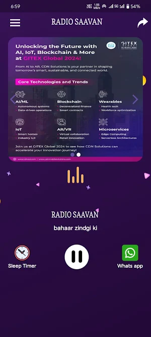 Radio Saavan Screenshot 1
