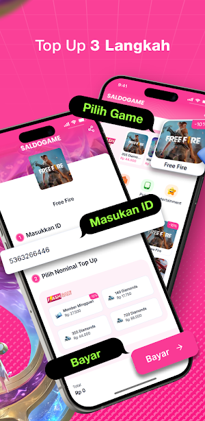 SaldoGame – Top Up Game Murah Screenshot 1