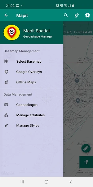 Mapit Spatial - GIS Data Collector & Measurements Screenshot 2