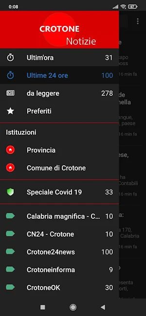 Crotone notizie Screenshot 0