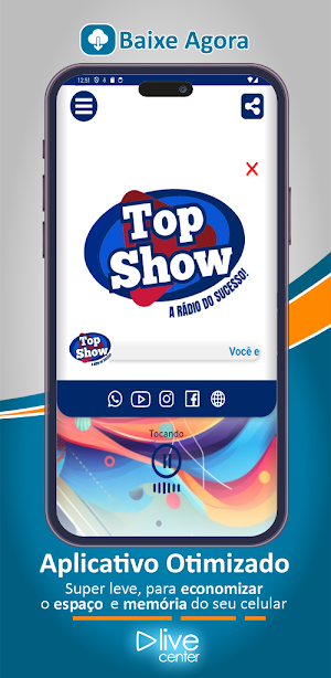 Rádio Top Show Fm Screenshot 1