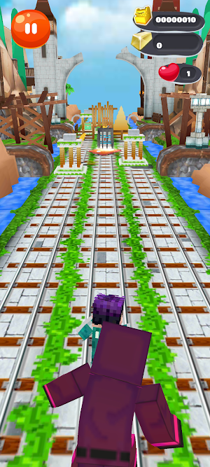 Thanos Craft: Survival Run Screenshot 0
