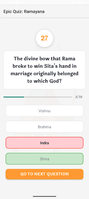 EpicQuiz: Ramayan & Mahabharat Screenshot 2