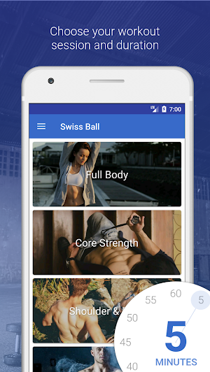 Stability Ball Workouts Fitify Screenshot 1