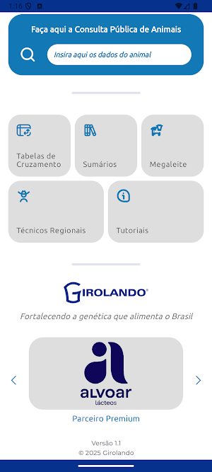 Girolando Mobile Screenshot 3