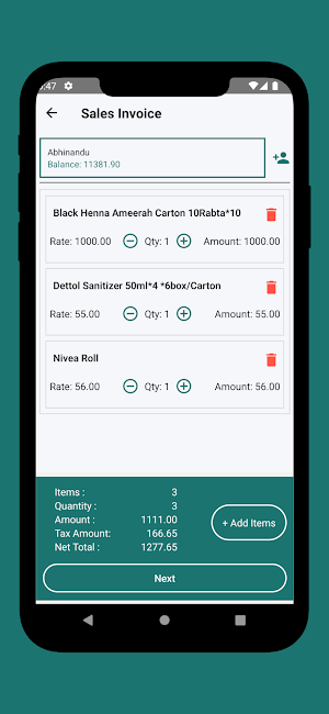 Proffin ERP Screenshot 1