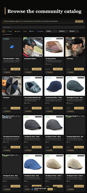 Tip Your Cap Screenshot 0