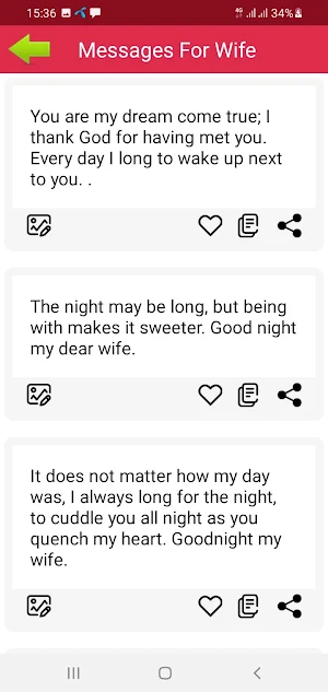 Good Night Love Message Screenshot 2