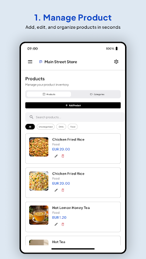 Tokkoo - Cashier Application Screenshot 1
