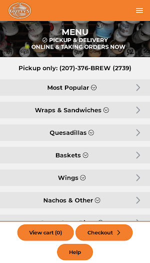 Gritty McDuff's Brew Pub - Auburn Screenshot 1