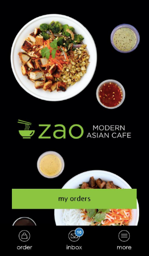 Zao Asian Café Screenshot 0
