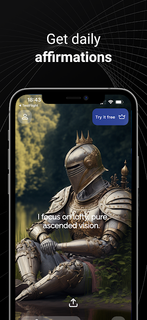 Flavius - Daily Affirmations Screenshot 1