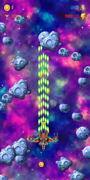 Chicken Attack Galaxy Screenshot 2