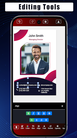 Business Card Maker Screenshot 3