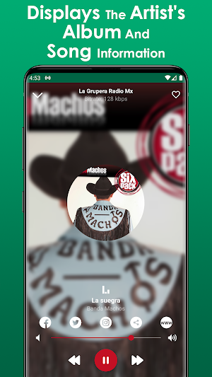 Norteña & Grupera Music Screenshot 2