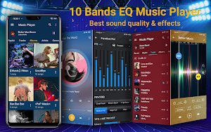 Music Player - 10 Bands Equalizer MP3 Audio Player Screenshot 0