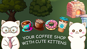 Coffee by Cats: cafe simulator Screenshot 0