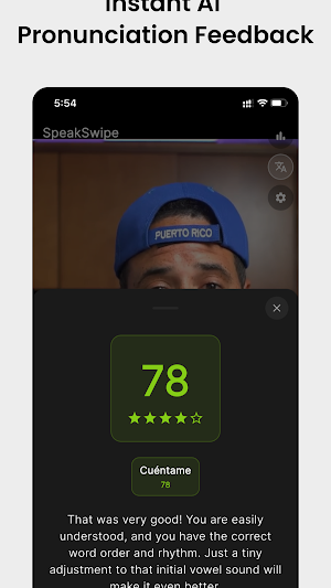 SpeakSwipe: Talk Like a Local Screenshot 2