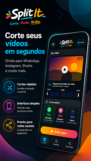 Split it Cortar videos status Screenshot 3