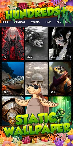 turtle wallpaper Screenshot 3