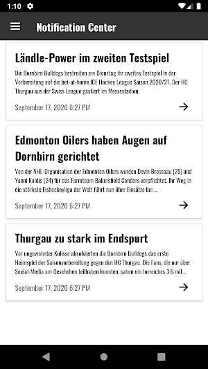 Dornbirn Bulldogs Screenshot 2