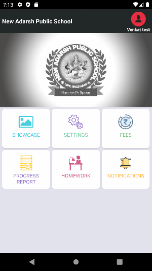 New-Adarsh Public School App Screenshot 1