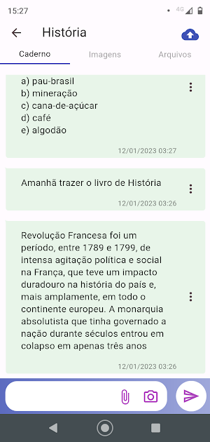 Caderno Digital do Estudante + Screenshot 1