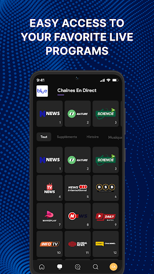 BlueTV Screenshot 1