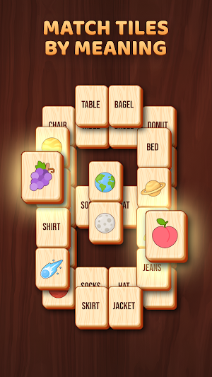 Word Mahjong: Associations Screenshot 0