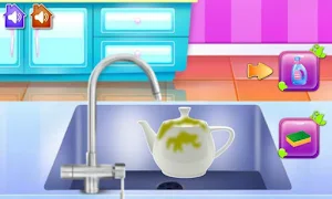 Princess Cleaning the House game Screenshot 2