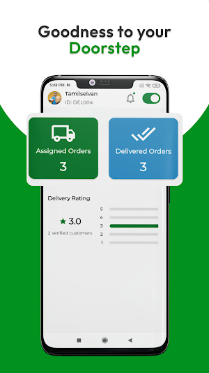 Fresh Cart Delivery Screenshot 1