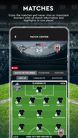 Flatirons FC Screenshot 2