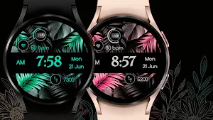 Flora Elegant Design Watchface Screenshot 3