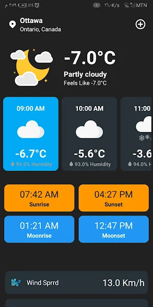 Weather today Screenshot 1