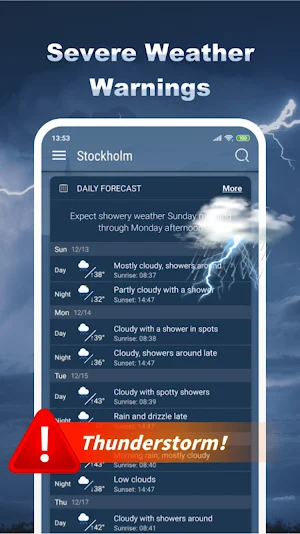 Weather Forecast- Live Weather Screenshot 1