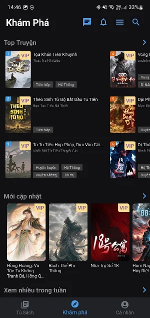 Truyện Dịch Screenshot 1