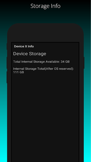 Device X Info - Secret code Screenshot 2