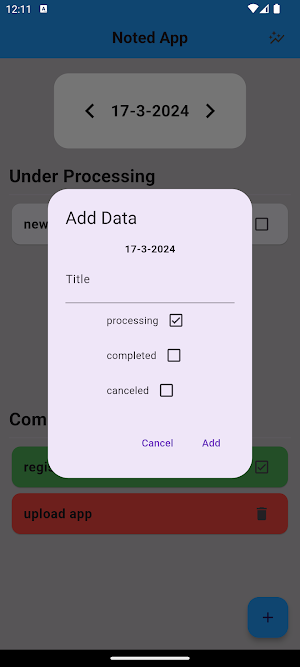 Noted: Todo App Screenshot 1