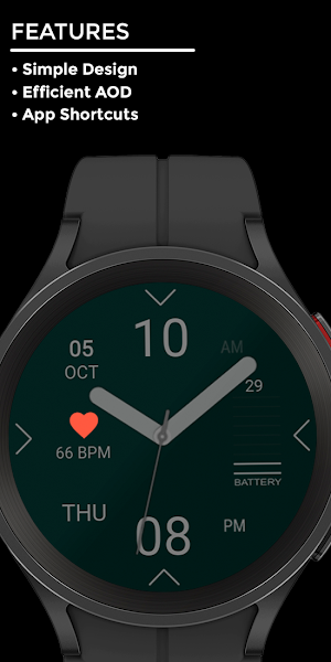 Bobanight - watch face Screenshot 1